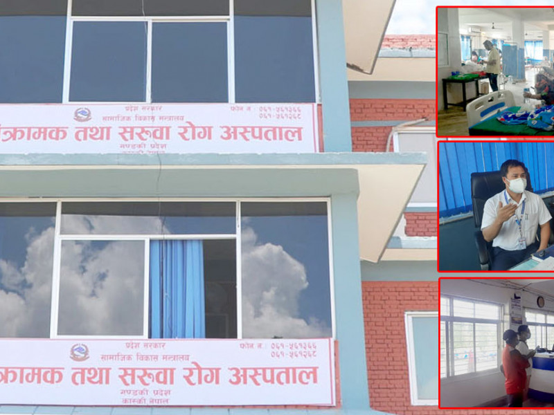 ‘कन्ट्रोल रुम’मा फोन बजिरहन्छ, ‘हेलो ! बेड खाली छैन’ भन्न बाध्य छन् चिकित्सक